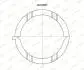Опора коленвала Glyco A2082STD (фото 2)