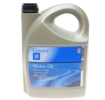 Олива 5W30 Dexos2 (5L) 1942003 GM 93165557