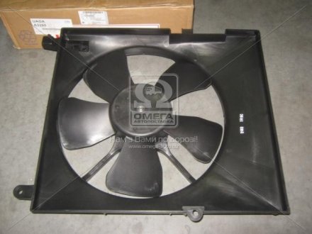 Вентилятор охлаждения радиатора Авео Т250/Т255 (-08) (с конд) (506x440) (с кожухом) GM 96536666