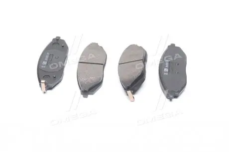 Колодки тормозные дисковые (выр-во) GM 96682858
