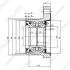 Ступица колеса заднего Toyota Land Cruiser 3.0, 4.0 (03-) GMB GH22830M (фото 1)