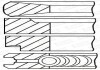 Кольца поршневые.) GOETZE 0810010000 (фото 1)