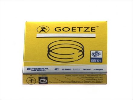 Комплект колец на поршень GOETZE 08-107600-00