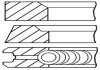 Комплект кілець на поршень GOETZE 08-182700-00 (фото 2)