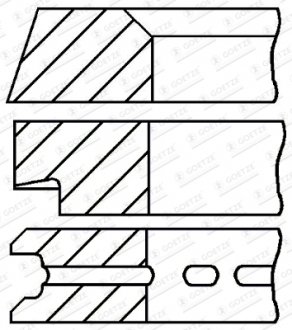Кольцо компрессора GOETZE 0820700000