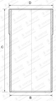 Гильза GOETZE 14-710020-00