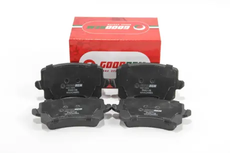Гальмівні колодки зад Passat 05-/Sharan 10-/Tiguan 07- GOODREM RM0138