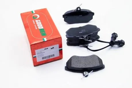 Гальмівні колодки перед. Caddy II >9.96/Passat B4/Audi 80 GOODREM RM1082
