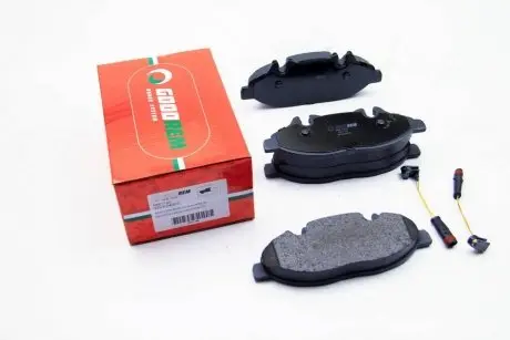 Тормозные колодки перед. Vito (639) 03-07 (>ch.№342257) GOODREM RM1195