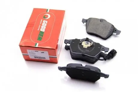 Колодки гальмівні передні Octavia/Bora/Golf 91-07 GOODREM RM1220