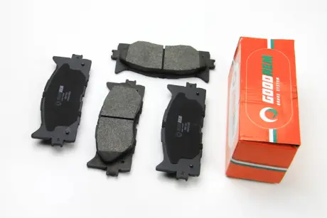 Колодки тормозные передние Toyota Camry 06-11 (akebono) GOODREM RM1244