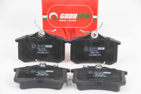 Тормозные колодки зад. Caddy/Golf/Octavia (TRW)(16.4mm) GOODREM RM1261