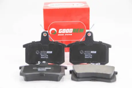Колодки тормозные задние. Audi 100/80/A4/A6/A8 (84-08) GOODREM RM1276