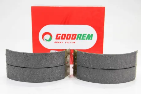 Тормозные колодки зад. Nissan Micra 03-10/ Note 02-12/ Tiida 07-12 (Lockheed) GOODREM RM1296