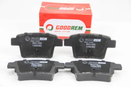 Колодки тормозные задние. X-Type/Mondeo 00-11 GOODREM RM1300