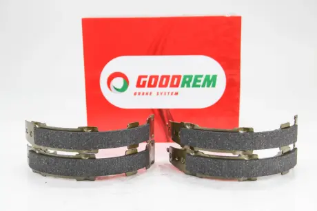 Колодки гальмівні задн. Leaf/Tiida/Pulsar/Sentra/Juke/Cube/Qashqai/X-Trail/RAV 4/Koleos 07- GOODREM RM1320