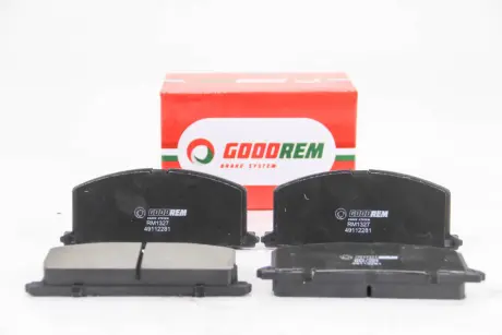 Колодки тормозные перед. Camry/Carina/Celica/Corolla/Tercel (83-02) GOODREM RM1327