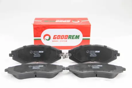 Тормозные колодки Gentra/Kalos/Lacetti/Nubira/Rezzo (00-22) GOODREM RM1332