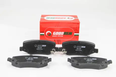 Колодки тормозные задние. Compass/Wrangler/Liberty/Cherokee/Nitro 06- GOODREM RM1358