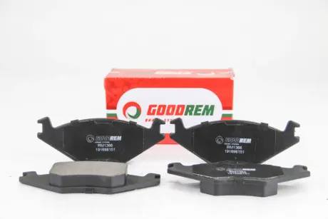 Колодки тормозные перед. Caddy/Cordoba/Golf/Ibiza/Jetta (81-03) GOODREM RM1366