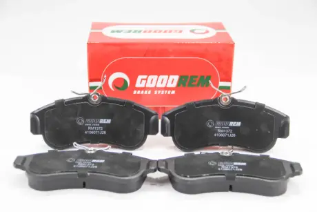 Колодки тормозные перед. Almera/Primera (96-06) GOODREM RM1372