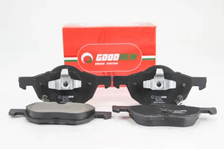 Тормозные колодки перед. Honda Accord 03-08/CR-V 01-06 (akebono) GOODREM RM1374