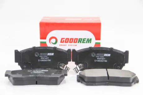 Колодки гальмівні пер. Sunny/100NX 90-96 GOODREM RM1401