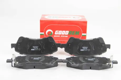 Тормозные колодки перед. Toyota Auris 07-12 (bosch) (150,8x62,5x19,5) GOODREM RM1423