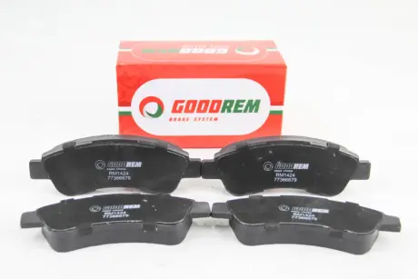 Тормозные колодки зад. Jumper/Ducato/Boxer 06- (Bosch) GOODREM RM1424