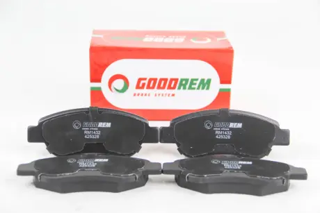 Гальмівні колодки перед. Peugeot 107/Citroen C1 05- (Bosch) GOODREM RM1432