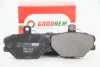 Колодки тормозные пер. Dedra/Tempra/Tipo/Uno 86-02 GOODREM RM1444 (фото 2)