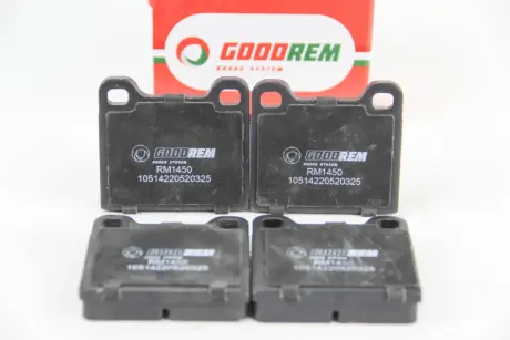 Тормозные колодки W123/W126/W107 (58-05) GOODREM RM1450