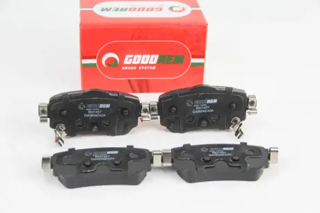 Тормозные колодки зад. Nissan X-Trail/Qashqai II 13- (TRW) GOODREM RM1457
