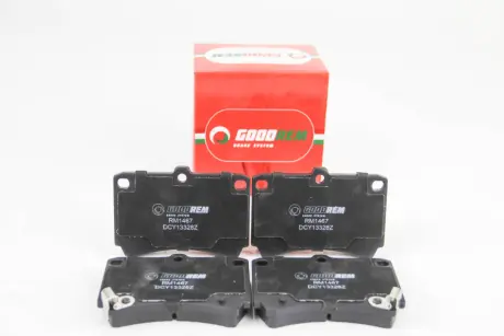 Колодки гальмівні перед. 323/Rio (90-05) GOODREM RM1467