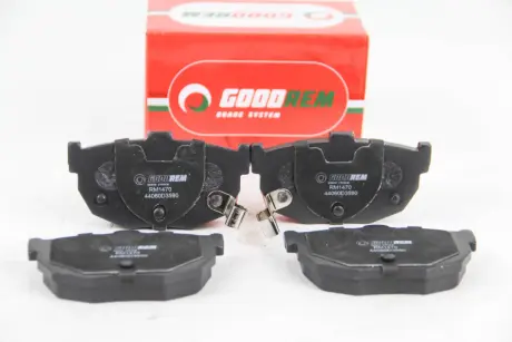 Колодки тормозные задние. Cerato/Elantra/Lantra/Maxima/Tuscani (85-21) GOODREM RM1470