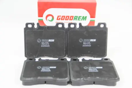 Колодки тормозные пер. W140/W140/W140/W124/W140 91-99 GOODREM RM1472
