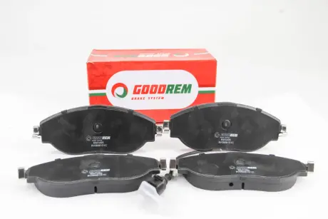 Тормозные колодки перед. VW Passat 10-/Skoda Octavia 12-(TRW) с датчиком GOODREM RM1495