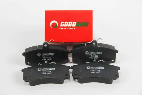 Гальмівні колодки пер. VAZ 2110-12 GOODREM RM1522