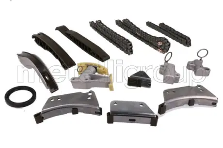 Ланцюг приводу ГРМ (к-кт) HYUNDAI H-1/H350/SORENTO I 2.5 CRDi 02- (без шестерні) GRAF GTC027