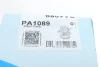 Помпа води Audi A4/Seat/Skoda Octavia/VW Caddy/Golf/Passat 1.2TDI/1.6TDI/2.0TDI 08- (19z)(R/B)(7лоп) GRAF PA1089 (фото 7)