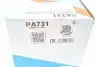 Насос воды Skoda Octavia/VW Caddy/Golf 1.9TDI/SDI 96-05 (19z)(R/B)(7 лоп)(h шкива=28.9mm/d имп=64mm) GRAF PA731 (фото 8)