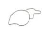 Помпа води MB C-class (W202/S202/W203/S203)/E-class (W210/S210) 2.2/2.7CDI 97-09 (B/B) (6 лоп) GRAF PA752 (фото 8)