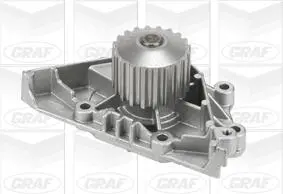 Помпа води Citroen C4/Peugeot 307 1.8/2.0 16V 05-13/Peugeot 406/407/607/807 2.2 00- (20z)(B/B)(8лоп) GRAF PA863