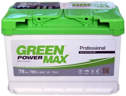 Акумулятор 78Ah-12v,L,EN780 GREEN POWER Max 000026093