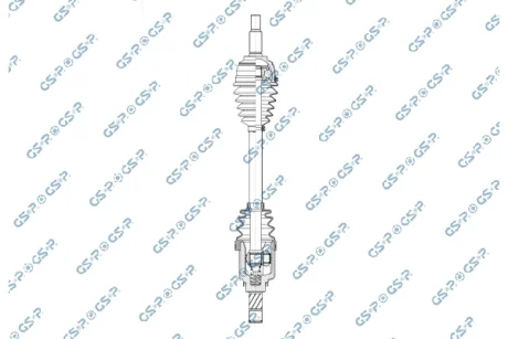 Привідний вал RENAULT GSP 203931OL
