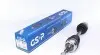 Полуось Opel Combo 1.7 CDTI 04- (L) (34x33x587.5x29T) (+ABS) GSP 244032 (фото 1)