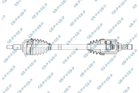 Привідний вал RENAULT GSP 250498OL
