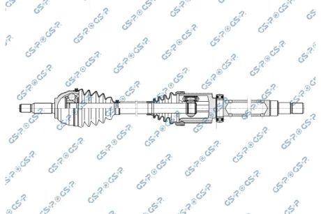 Привідний вал FORD GSP 299042OL