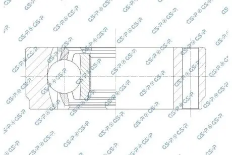 Шарнірний набір GSP 603019