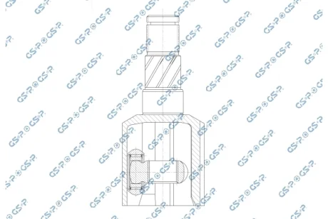 - Шарнір РКШ GSP 603283